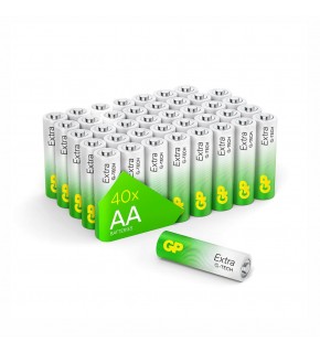 Gp R6 AA Boy Extra Alkalin Kalem Pil 40lı Paket GP15AXETA21-2ECSWC40