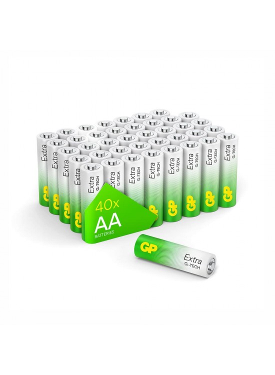Gp R6 AA Boy Extra Alkalin Kalem Pil 40lı Paket GP15AXETA21-2ECSWC40 Gp R6 AA Boy Extra Alkalin Kalem Pil 40lı Paket GP15AXETA21-2ECSWC40