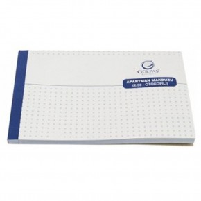 Gülpaş Apartman Gelir Gider Makbuzu 2/50 9,5x18 674 (1 Adet)