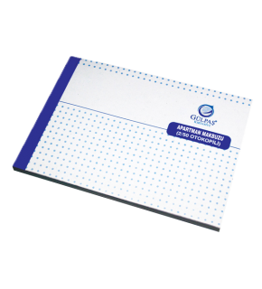 Gülpaş Apartman Makbuzu Otocopyli 50 YP 14x20 676 (1 Adet)