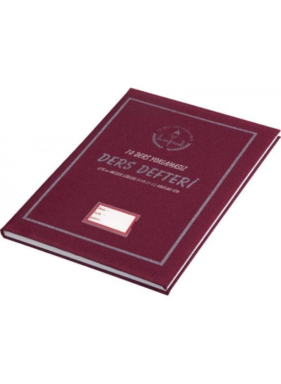 Gülpaş Ders Defteri Yoklamasız İmpertekx Ciltli 9-10-11-12 Sınıf 507