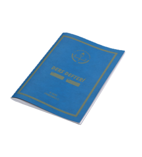 Gülpaş Ders Defteri Yoklamasız Plastik Kapak 6-7-8 H-1-2-3 Sınıf 8 Ders 382