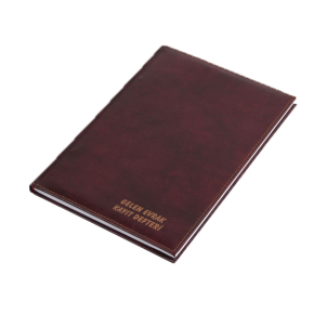 Gülpaş Gelen Evrak Kayıt Defteri Suni Deri 100 YP 22x32 351