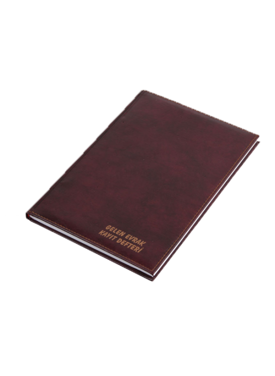 Gülpaş Gelen Evrak Kayıt Defteri Suni Deri 100 YP 22x32 351 Gülpaş Gelen Evrak Kayıt Defteri Suni Deri 100 YP 22x32 351