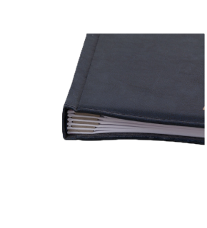 Gülpaş Karar Defteri Düz Körüklü Suni Deri Ciltli 100 Yap