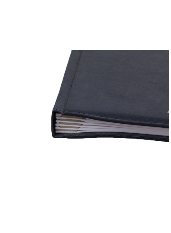 Gülpaş Karar Defteri Düz Körüklü Suni Deri Ciltli 100 Yap