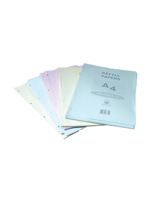 Gülpaş Kolej Yedeği Çizgili A4 Karışık Renk