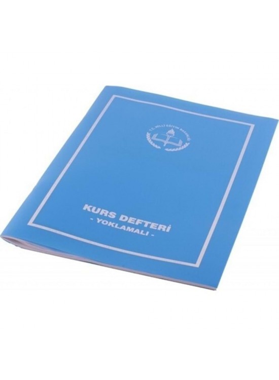 Gülpaş Kurs Defteri Yoklamalı Plastik Kapak 22x32 (1 Adet) Gülpaş Kurs Defteri Yoklamalı Plastik Kapak 22x32 (1 Adet)