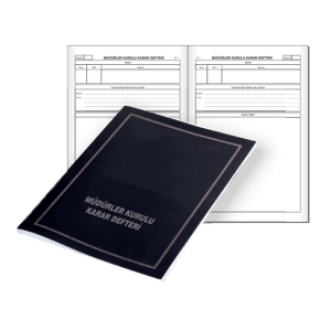 Gülpaş Müdürler Kurulu Karar Defteri 132 (1 Adet)