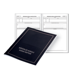 Gülpaş Müdürler Kurulu Karar Defteri 132 (1 Adet)