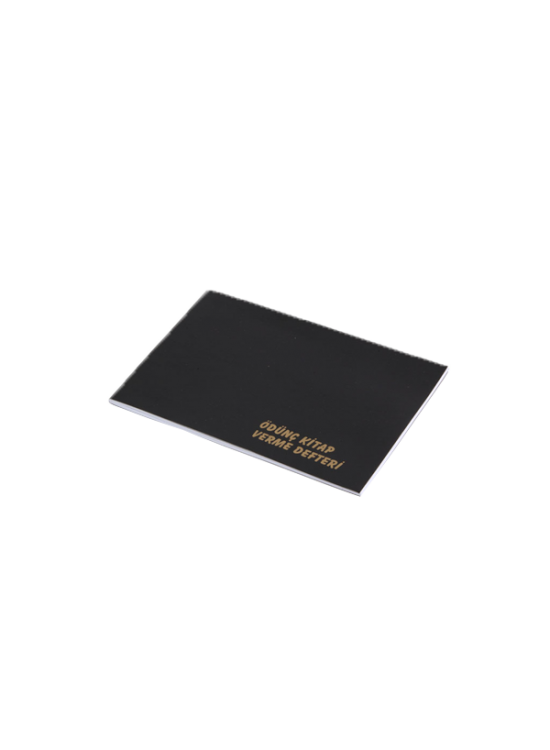 Gülpaş Ödünç Kitap Verme Defteri Plastik Kapak