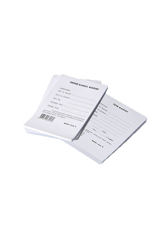 Gülpaş Öğrenci İzin Kağıdı 100 Lü 458 (1 Adet)