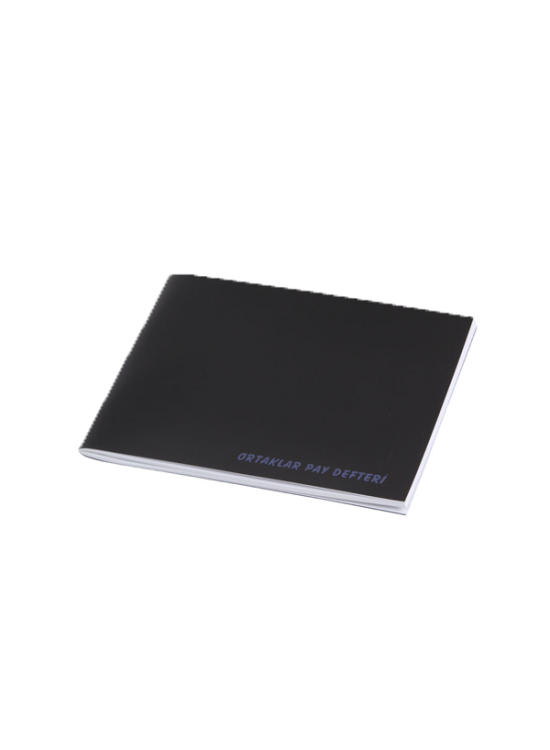 Gülpaş Ortaklar Pay Defteri Plastik Kapak 40 YP 122