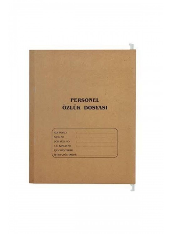 Gülpaş Personel Özlük Dosyası 4 Seperatörlü Askılı Demir Çubuk 21x30