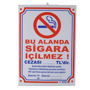 Gülpaş Sigara İçilmez Çıtalı 50x70 504 (1 Adet)