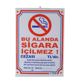 Gülpaş Sigara İçilmez Çıtalı 50x70 504 (1 Adet)