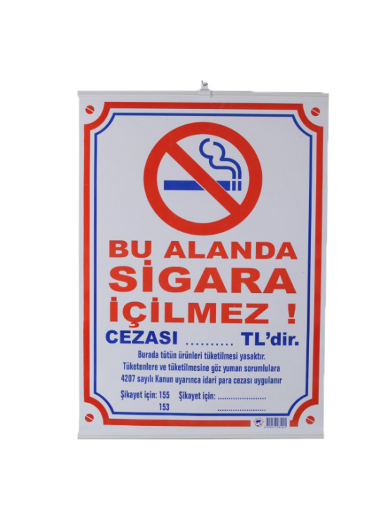 Gülpaş Sigara İçilmez Çıtalı 50x70 504 (1 Adet)