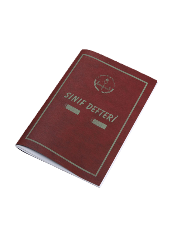 Gülpaş Sınıf Defteri Takvimli Plastik Kapak 1-2-3-4-5 Sınıflar İçin 390