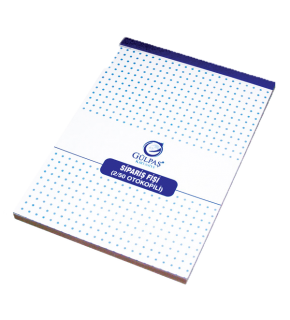 Gülpaş Sipariş Fişi Otocopyli 2-50 14x20 107 (1 Adet)