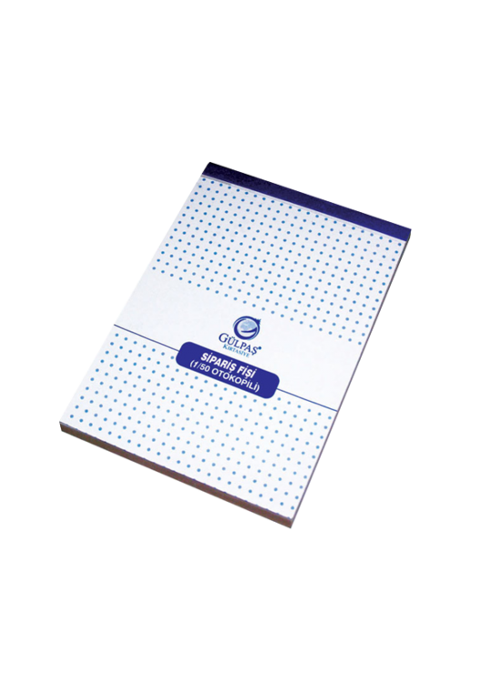 Gülpaş Sipariş Makbuzu Otokopili 12x16 1/50 685 (1 Adet)