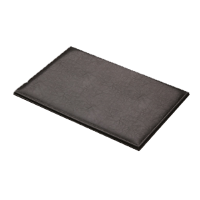 Gülpaş Sümen Tablası Napa Suni Deri Sade Siyah 901