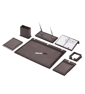 Gülpaş Sümen Takımı 10 Parça Düğmeli Siyah 908