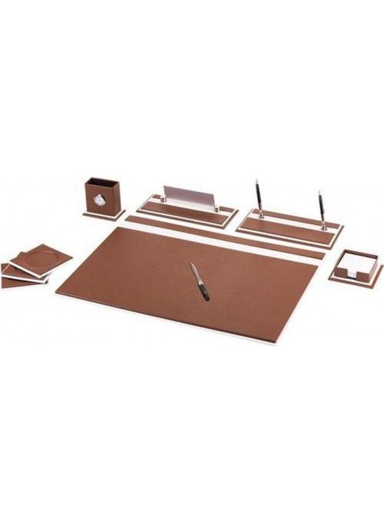 Gülpaş Sümen Takımı 10 Parça Single Line Kahve Beyaz 824