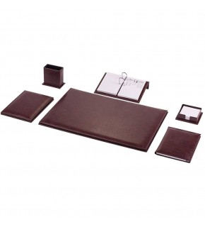 Gülpaş Sümen Takımı 6 Parça Napa Suni Deri Sade Bordo 287