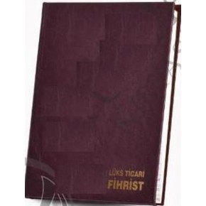 Gülpaş Ticari Fihrist Lüks 20x28 4 Lü 28 Repartuarlı Termo 708