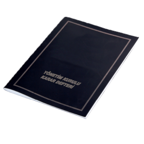 Gülpaş Yönetim Kurulu Karar Defteri Plastik Kapak 40 Yaprak (1 Adet)