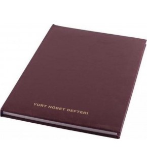 Gülpaş Yurt Kayıt Defteri Ciltli 22x32 100 Yp