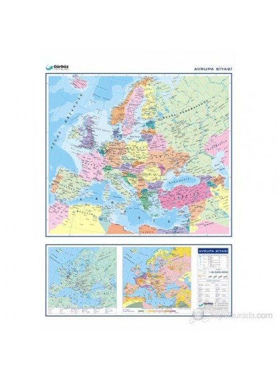 Gürbüz Avrupa Siyasi 70x100 22043