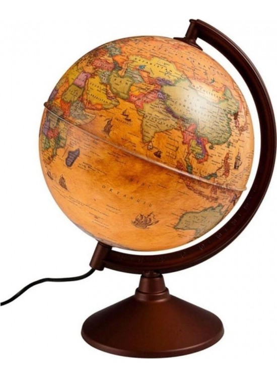 Gürbüz Küre Işıklı 20 Cm Antik 46201 Gürbüz Küre Işıklı 20 Cm Antik 46201