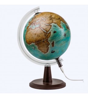 Gürbüz Küre Modern Antik Işıklı 30 CM