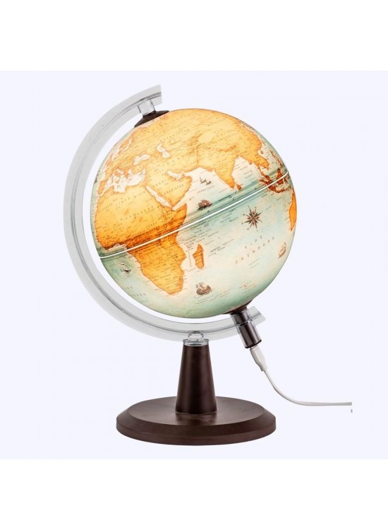 Gürbüz Modern Küre Antik Işıklı 20 CM 48205 Gürbüz Modern Küre Antik Işıklı 20 CM 48205