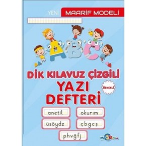 Güzel Yazı Defteri Örnekli Maarif Dik Kılavuz Büyük