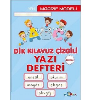 Güzel Yazı Defteri Örnekli Maarif Dik Kılavuz Büyük
