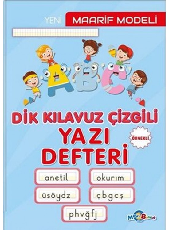 Güzel Yazı Defteri Örnekli Maarif Dik Kılavuz Büyük