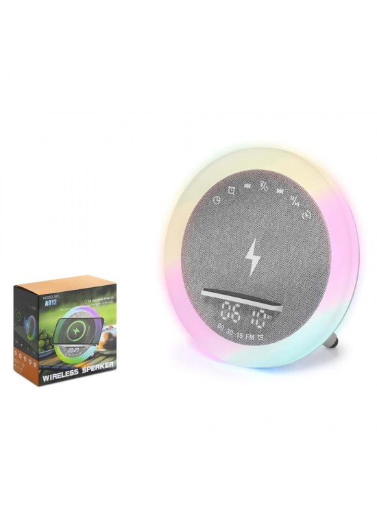 Hadron A912 Bluetooth Speaker Led Beyaz