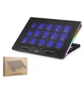 Hadron Dcxaa2 Notebook Soğutucu 15-Fan 13-17.3 RGB Siyah