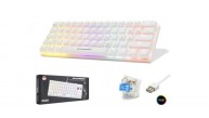 Hadron G508B Kablolu Oyuncu Mini Klavye Mekanik Blue Switch Rgb Q Beyaz