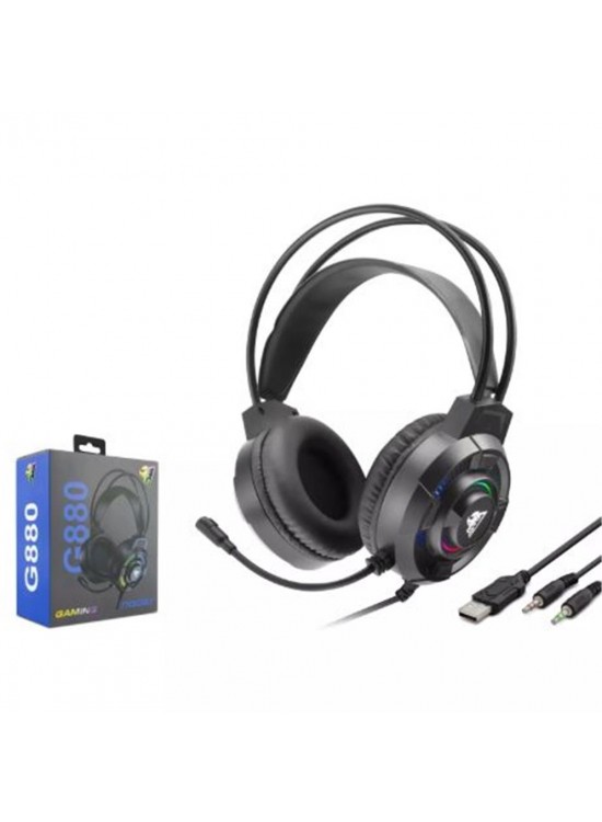 Hadron G880 Gaming Kulaklık 2-3.5Mm + Usb Siyah