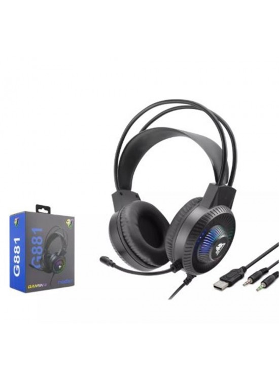 Hadron G881 Gaming Kulaklık 2-3.5Mm + Usb Siyah Hadron G881 Gaming Kulaklık 2-3.5Mm + Usb Siyah