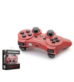 HADRON HD325K PS3 Uyumlu Kablosuz Bluetooth GamePad Oyun Kolu DoubleShock III - Kırmızı