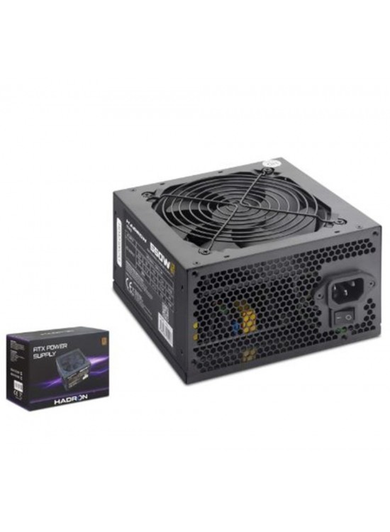 HADRON HD423 PC Power Supply Güç Kaynağı 550W 12 cm Fan ATX 80 Plus Siyah