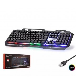 Hadron Hd863 Kablolu Oyuncu Klavye Metal Led Q Siyah
