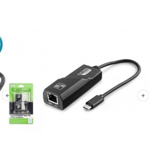 Hadron HDX5273 Type-C 3.0 Ethernet Çevirici Adaptör 10-100-1000 MBPS