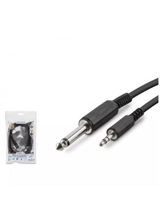 Hadron Hdx1055 6.5Mm To 3.5Mm Kablo Enstrüman Gitar 1.5M Siyah Hadron Hdx1055 6.5Mm To 3.5Mm Kablo Enstrüman Gitar 1.5M Siyah