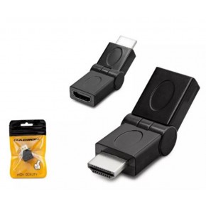 Hadron Hdx1257 Hdmi To Hdmi F Çevirici Mafsallı Siyah