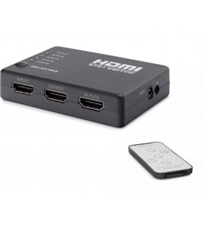 Hadron Hdx1272  5 Port Hdmi Switch 5Giriş 1Çıkış Kumandalı